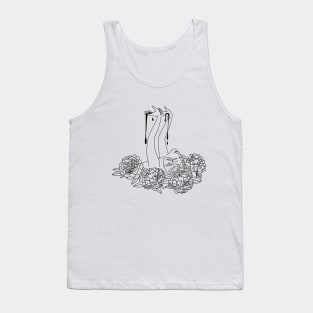 Bleeding Peonies 2 Tank Top